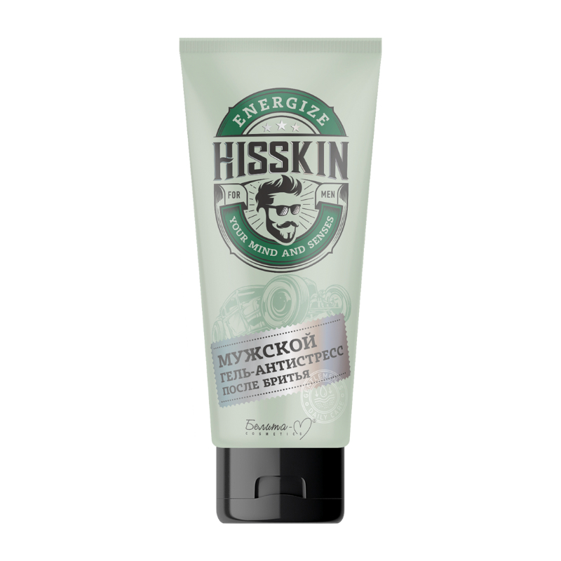 Белита-М HISSKIN Мужской Гель-антистресс после бритья 60г