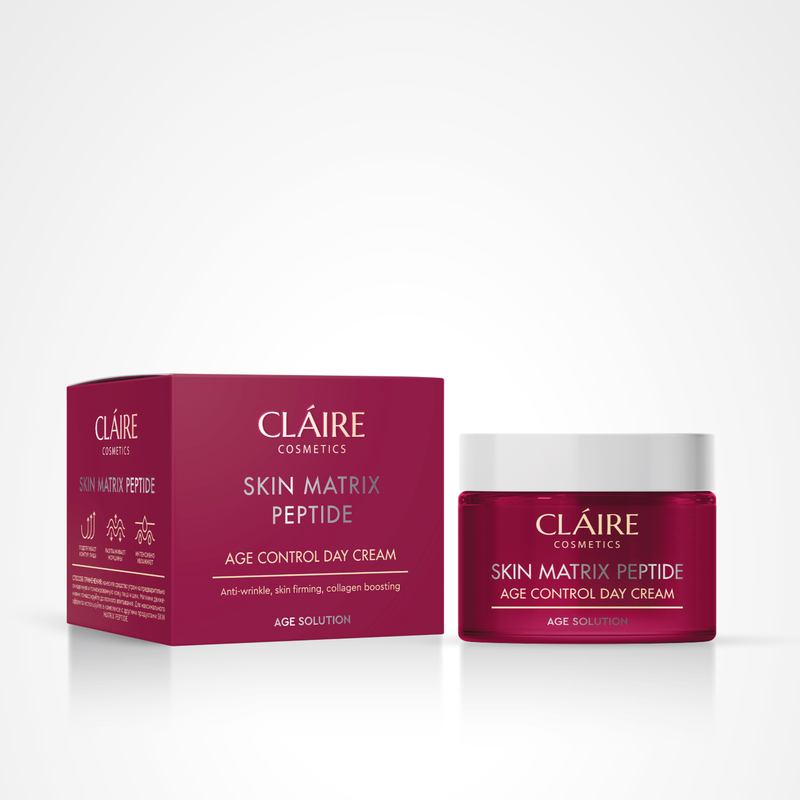 CLAIRE SKIN MATRIX PEPTIDE Крем Дневной для лица Омолаживающий 50мл