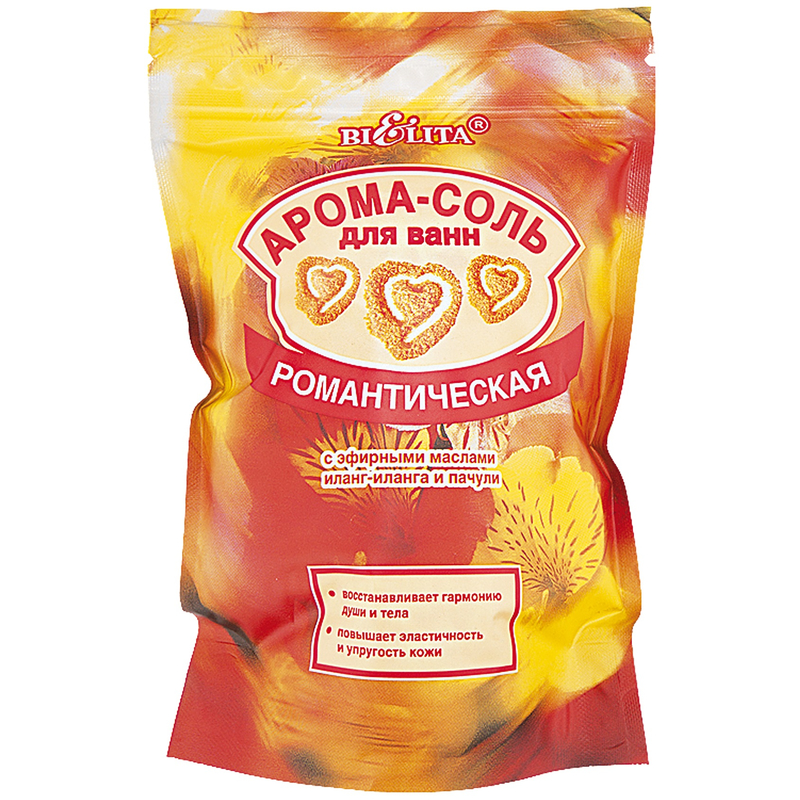 Bielita Арома-соль Романтическая с эфир. маслом Иланг-иланга/пачули 500г