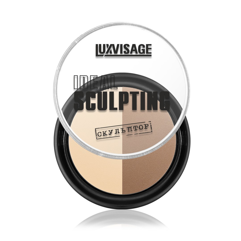 LUX visage Пудра-Скульптор тон 01 Сливочная Карамель 9г