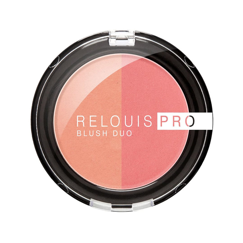 Relouis Румяна компактные PRO Blush Duo тон 201