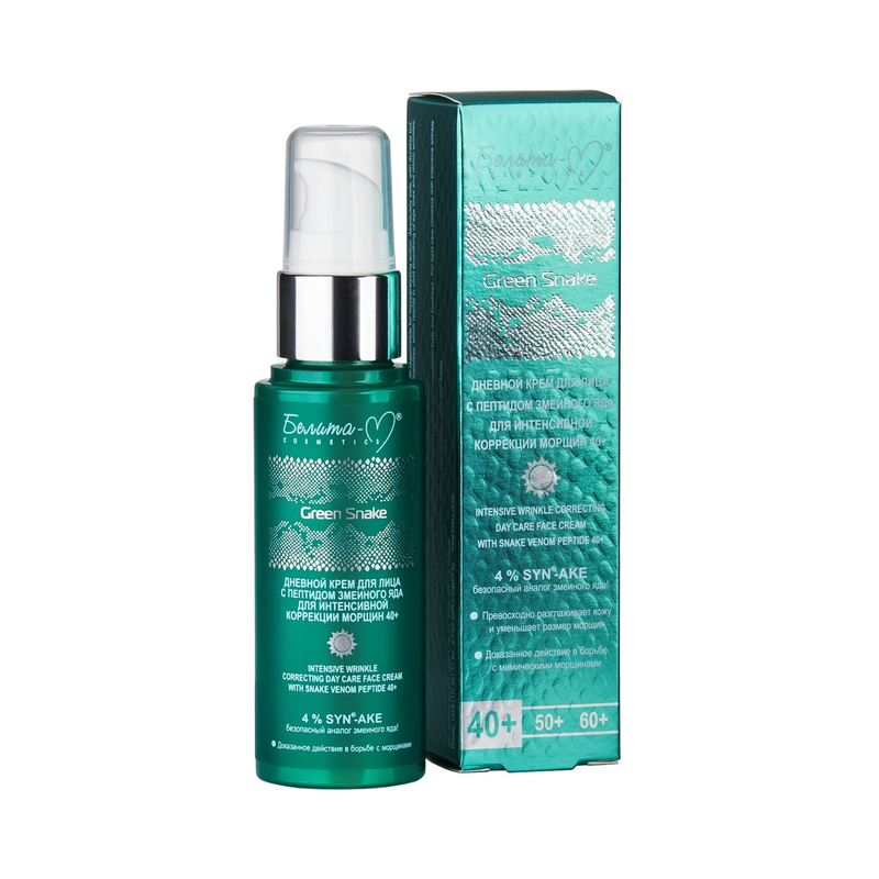 Белита-М Green Snake 40+ Крем дневной д/интенсивной коррекции морщин 50г