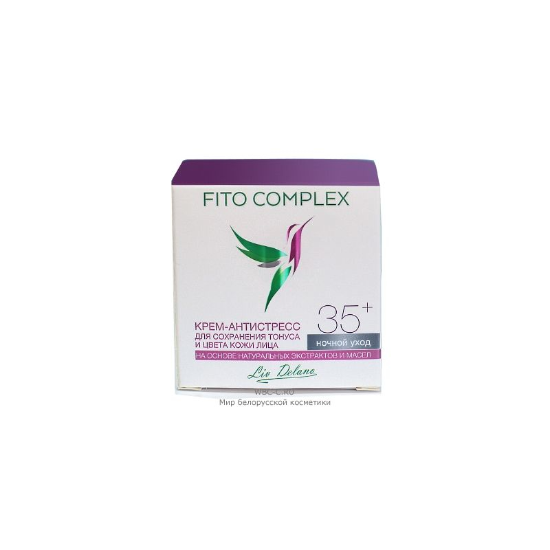*Liv Delano Fito Complex Крем-Антистресс д/Сохран тонуса и цвета кожи лица 45г