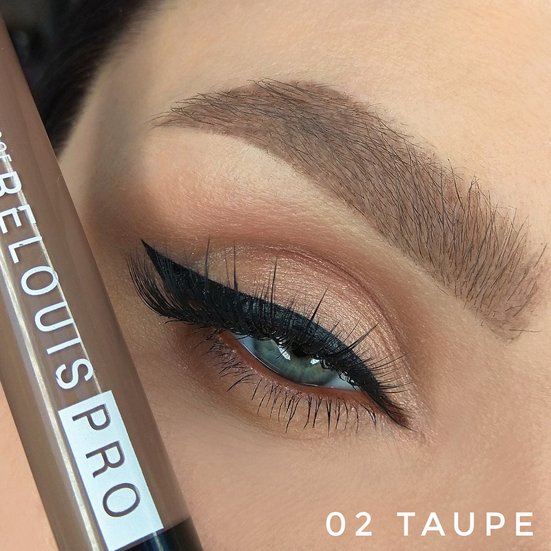 Relouis Гель д/бровей водостойкий оттеночный PRO Waterproof Color Brow Gel тон 02 Tаupe