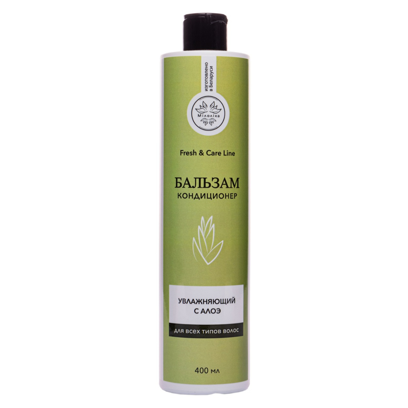 МИЛОЛИКА Бальзам кондиционер увлажняющий с алоэ, 400мл