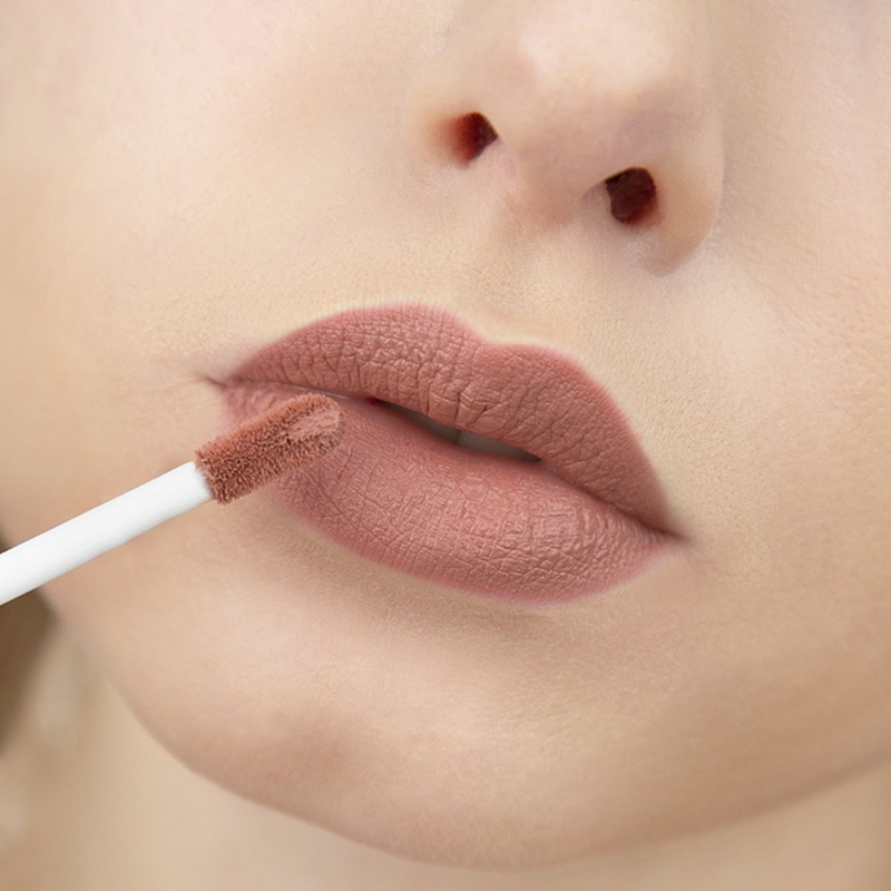 LUX visage Блеск д/губ PIN-UP Ultra Matt тон 21 BEIGE ROSE