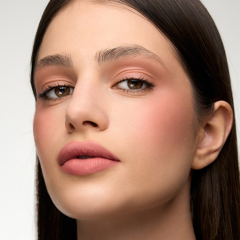 LUX visage Тинт-мусс 3 в 1 для губ, щек и век LUXVISAGE PLUSH MATT тон 303 Peachy Peach