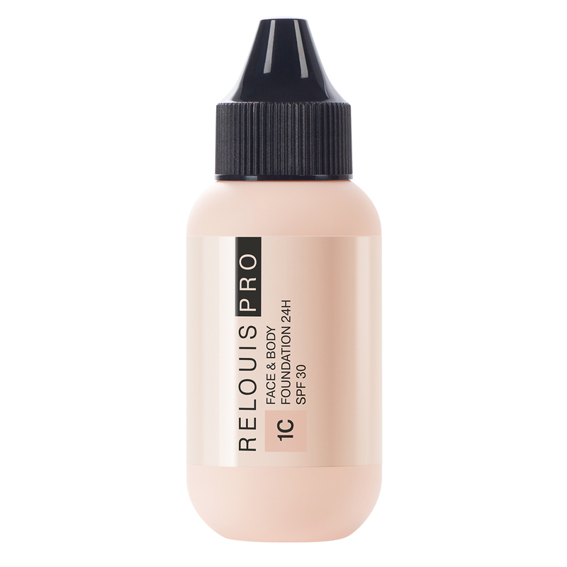 Relouis Крем тональный PRO Face&Body Foundation 24H SPF30 тон 1С светлый холодный