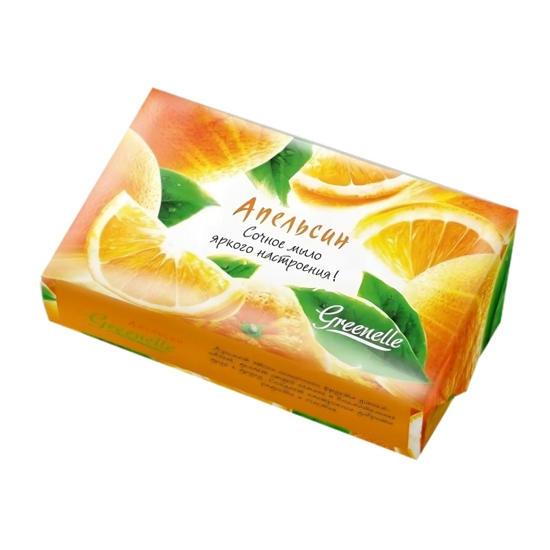 Мыло Фруктовое Апельсин 90г