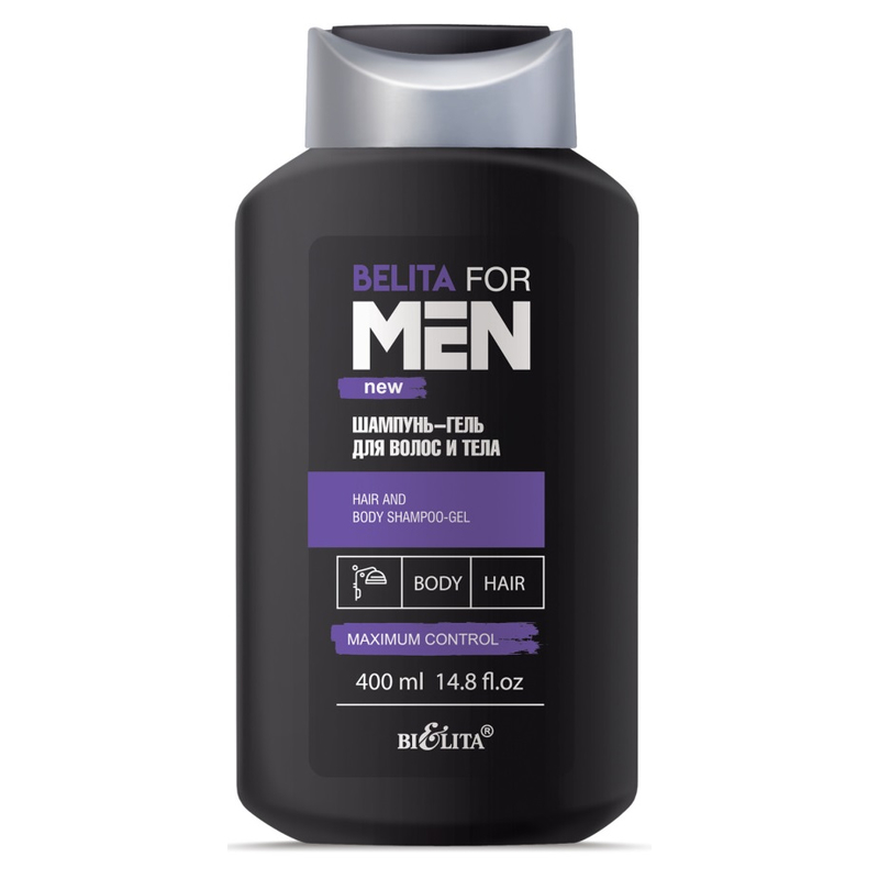 Bielita For Men Шампунь-Гель для волос и тела 400мл