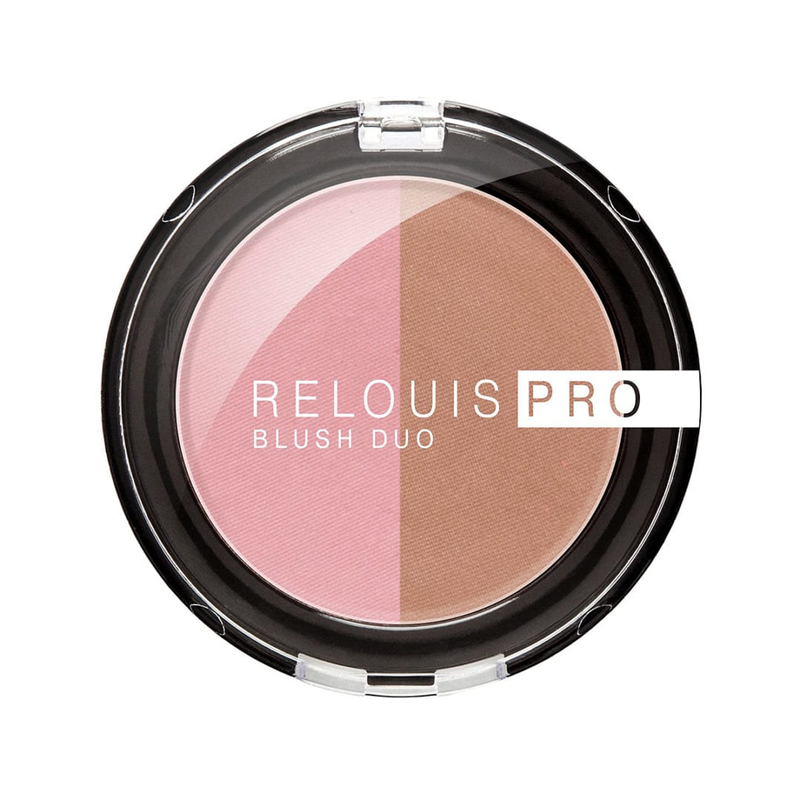 *Relouis Румяна компактные PRO Blush Duo тон 205