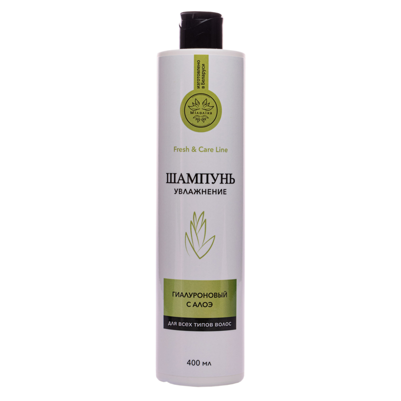 МИЛОЛИКА Шампунь увлажнение гиалуроновый с алоэ, 400мл