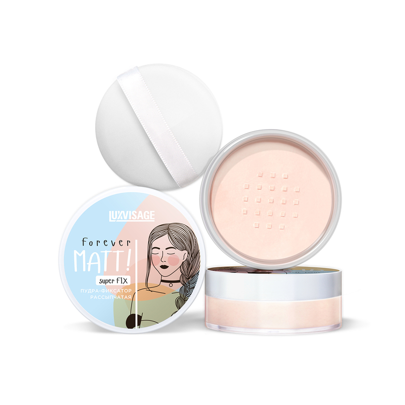LUX visage Пудра-фиксатор рассыпчатая Forever MATT! super FIX