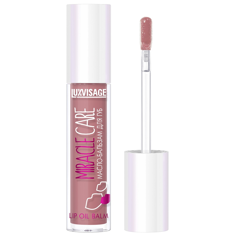 LUX visage Масло-бальзам для губ MIRACLE CARE 106  Lilac pink