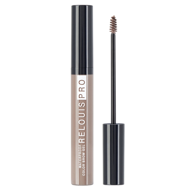 Relouis Гель д/бровей водостойкий оттеночный PRO Waterproof Color Brow Gel тон 02 Tаupe