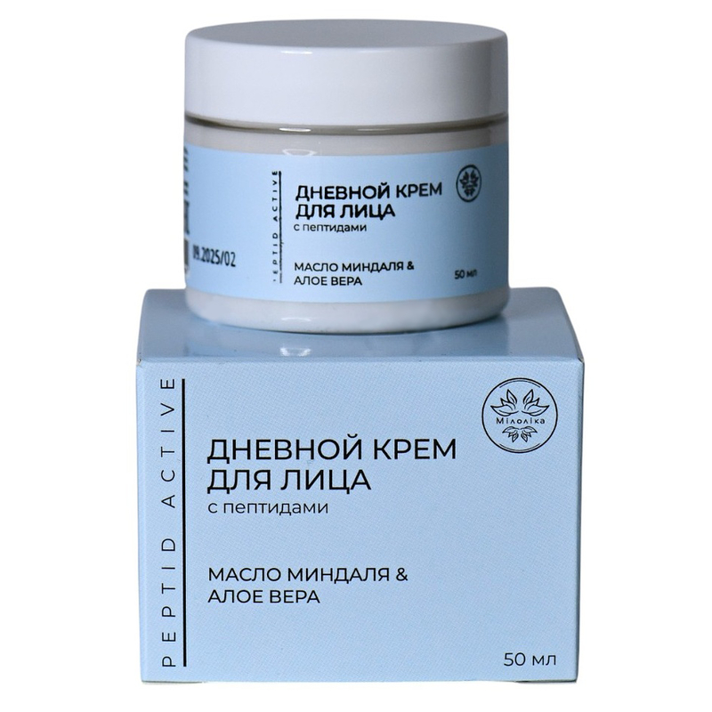 МИЛОЛИКА Peptid Active Дневной крем для лица с пептидами 50мл