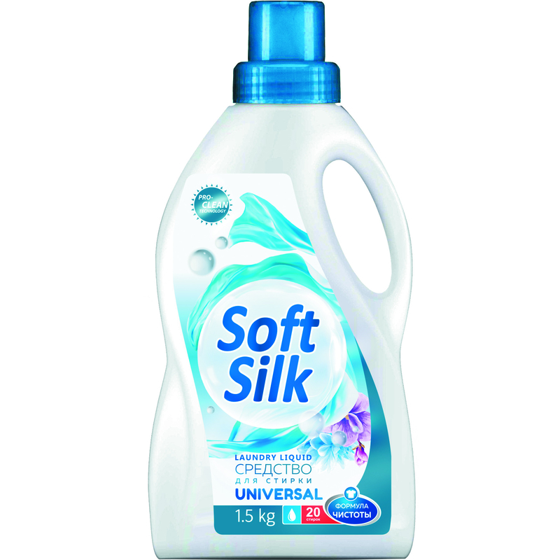 Ромакс Soft Silk Средство д/стирки жидкое Универсал 1,5л
