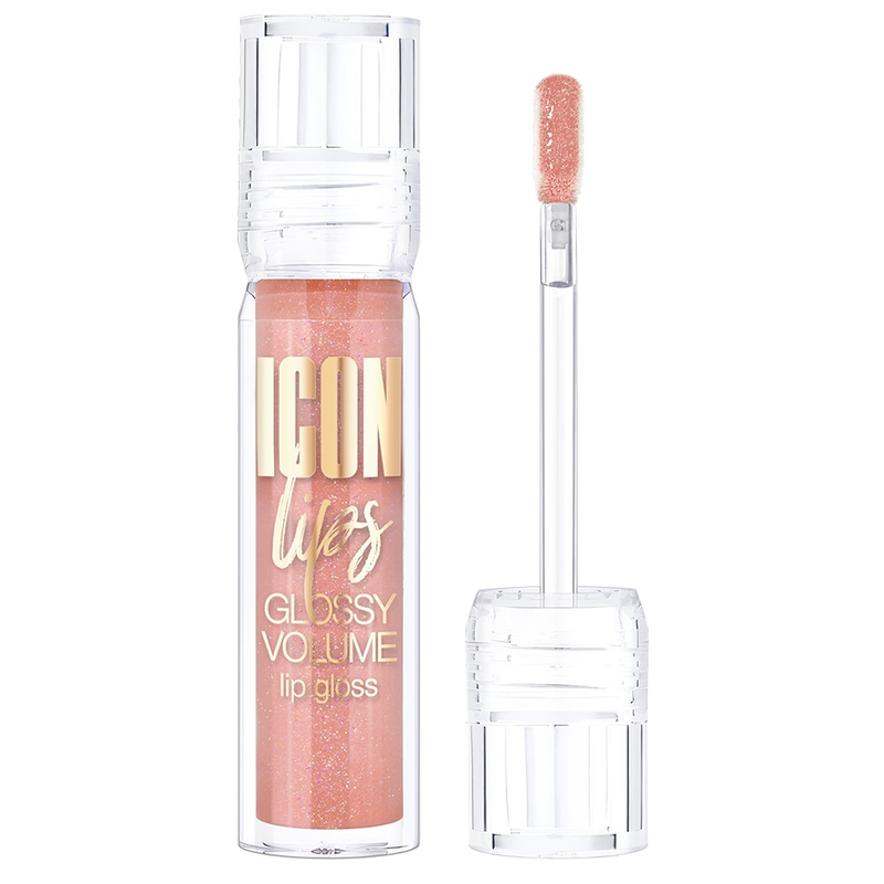 LUX visage Блеск д/губ с эффектом объема ICON lips glossy volume 504 Dusty Rose
