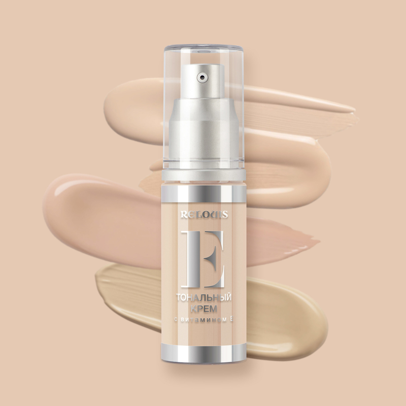 Relouis Крем тональный с витам.Е тон 40 Слоновая кость