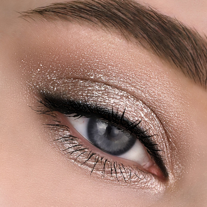 LUX visage Тени METAL HYPE Жидкие тон 08 серебристый тауп