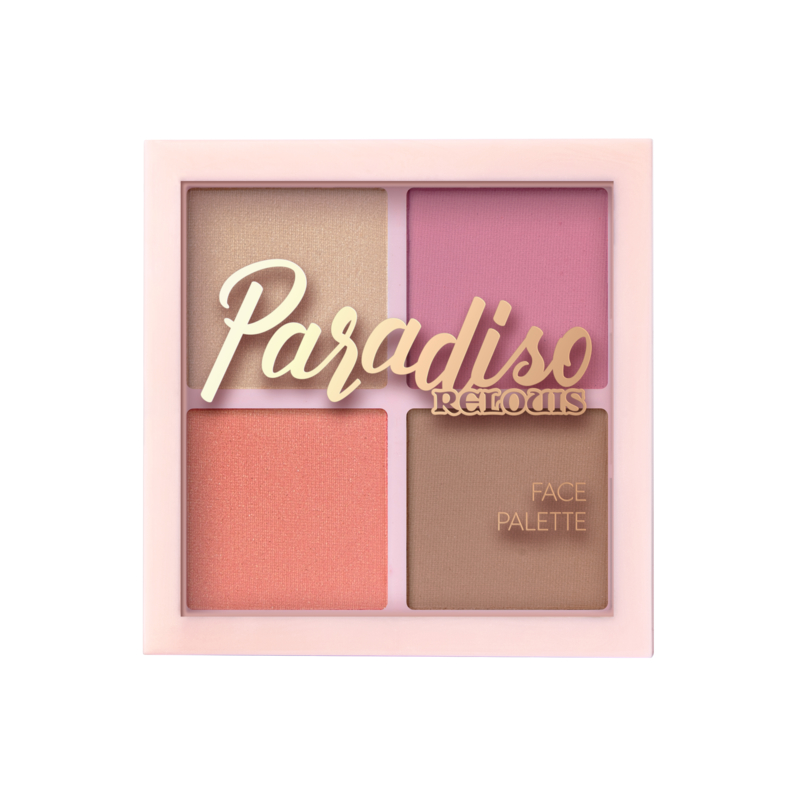 Relouis Бронзер-Румяна-Хайлатер для лица Paradiso Sun тон 01 