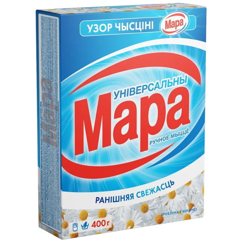 Стиральный порошок Мара 0,4кг Ручная стирка Универсальный Утренняя Свежесть 