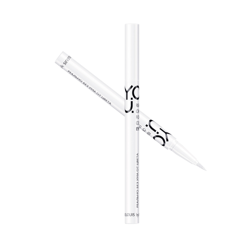Relouis Подводка-Фломастер д/глаз Y.O.U. Really Crazy for Color 01 White