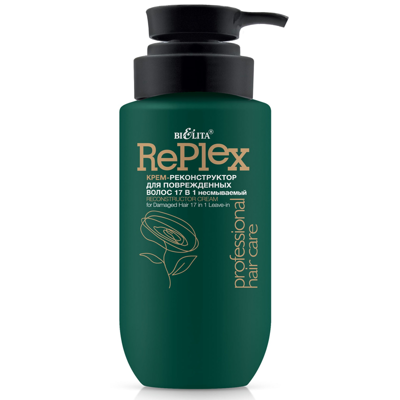 Bielita Professional HAIR CARE Крем-реконструктор для поврежденных волос 17 в 1 несмываемый 240мл