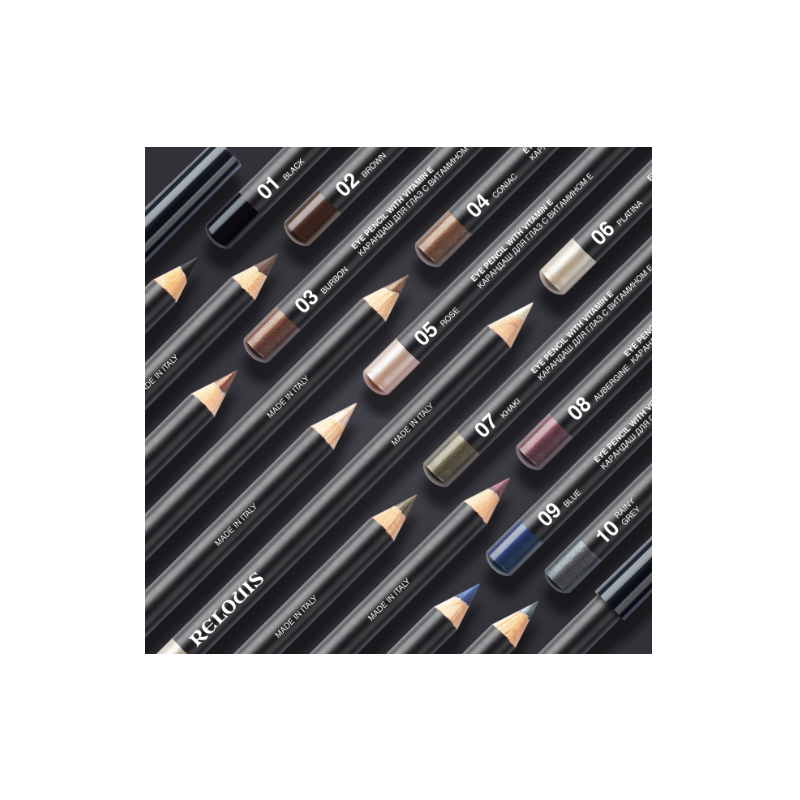 !Relouis Карандаш для глаз с витамином Е 03 burbon