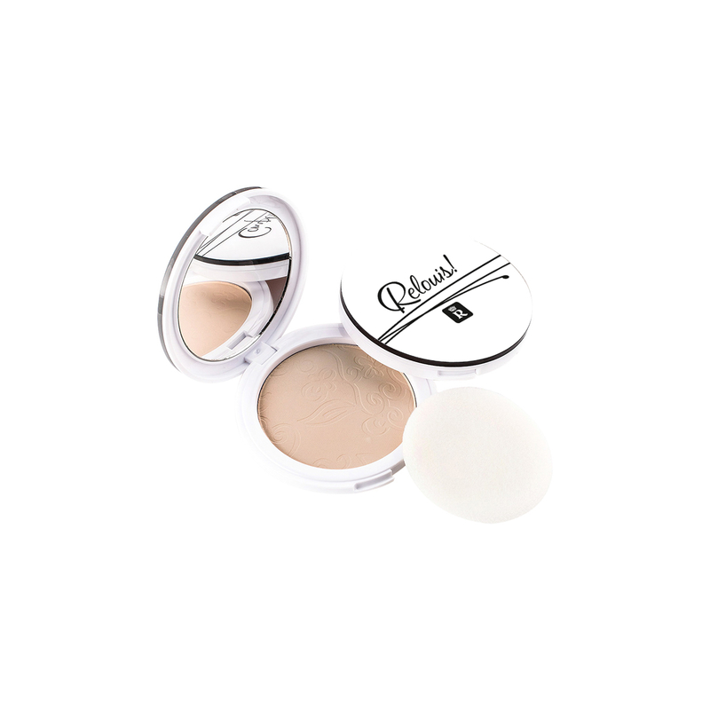 Relouis Пудра компакт. матирующая 03 Светлая охра