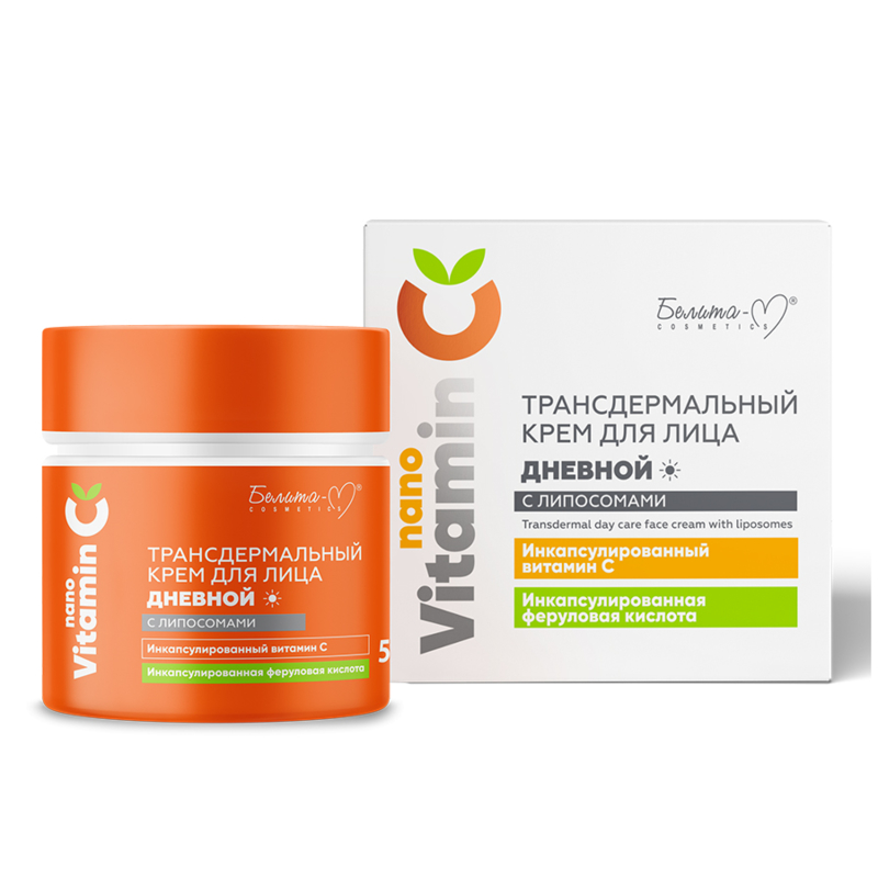 Белита-М NANOVITAMIN С Трансдермальный Крем дневной с липосомами 50г