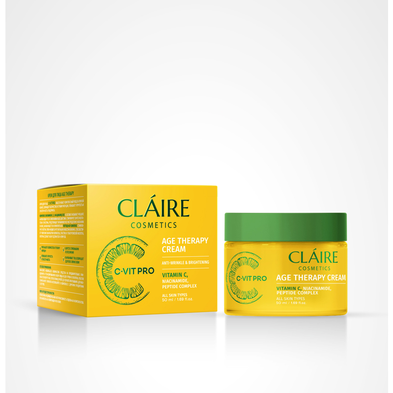 CLAIRE C-VIT PRO Крем для лица  AGE THERAPY 50 мл