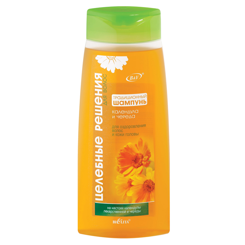 *Bielita Целебные решения Шампунь Традиц. Календула Череда д/оздоровл 480мл