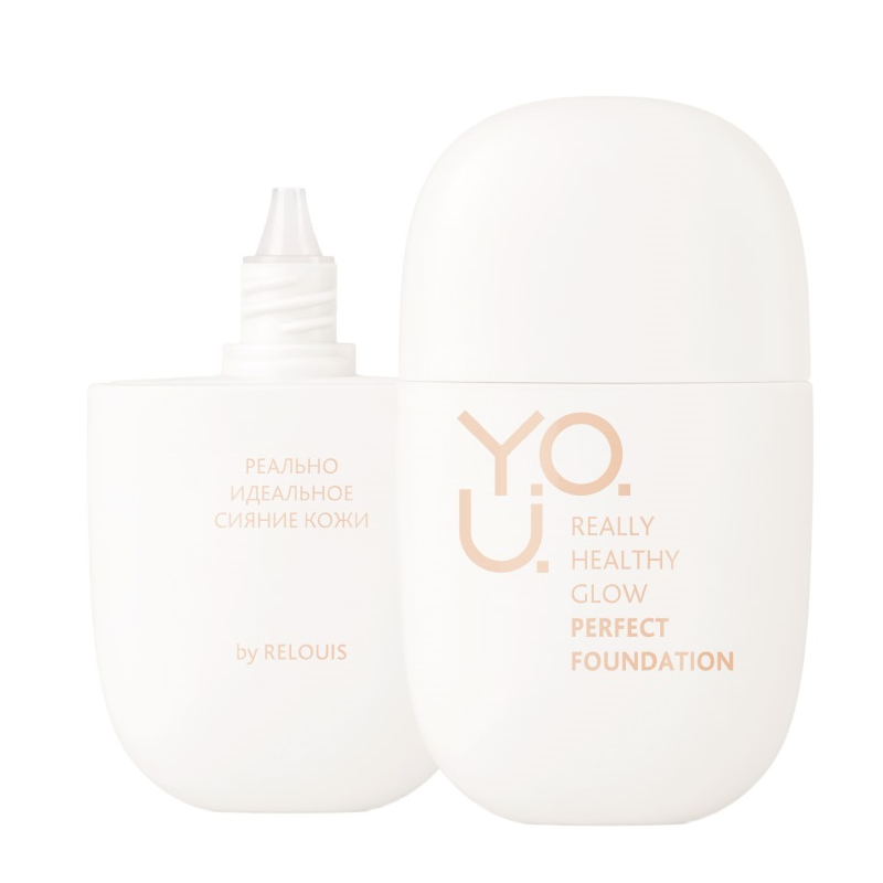 Relouis Идеальная тональная основа для лица Y.O.U. Really Healthy Glow тон 03 Sun- Kissed