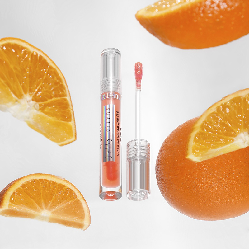 LUX visage Блеск-бальзам д/губ JELLY CITRUS питание
