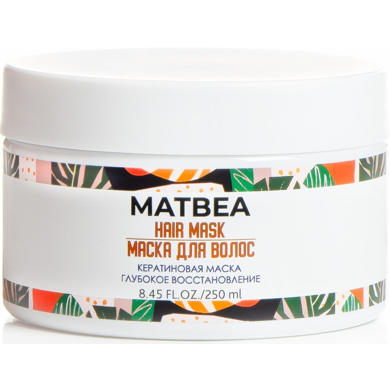MATBEA cosmetics Маска Кератиновая глубокое восстановление 250мл 