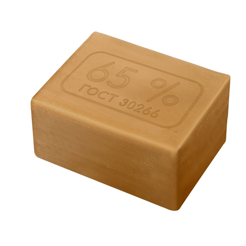 Мыло Хозяйственное твердое 65% 350г Без обертки