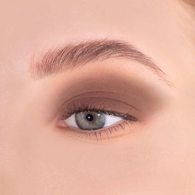 LUX visage Тени жидкие матовые Matt tint waterproof 12H 110 Dark Chocolate