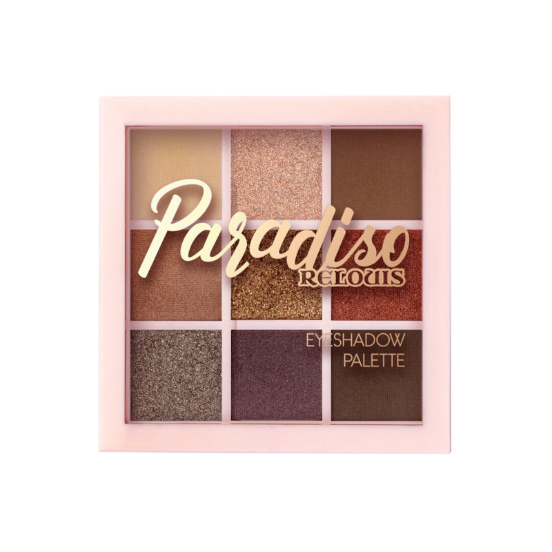 Relouis Тени д/век Paradiso Nude 9-ти цветные 