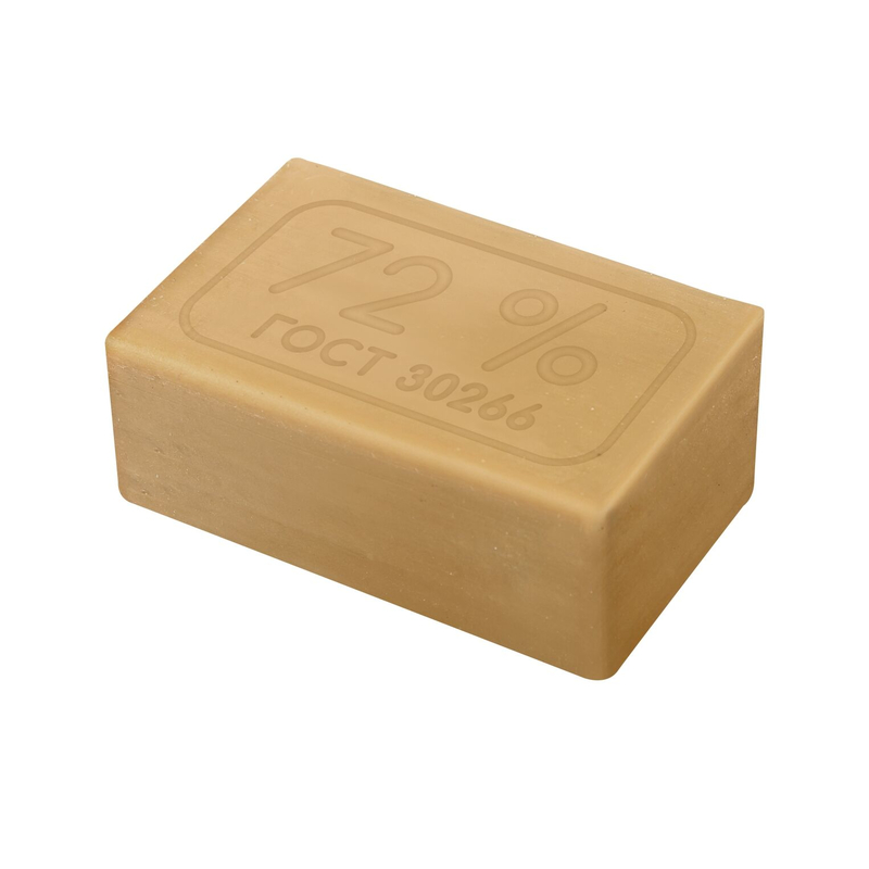 Мыло Хозяйственное твердое 72% 200 г Без обертки   