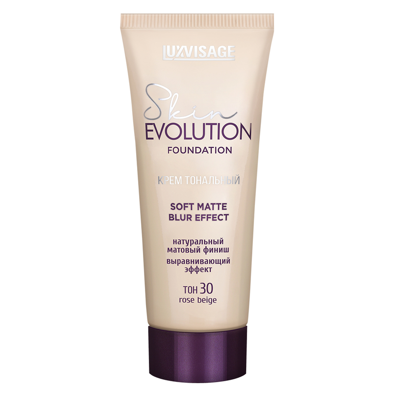 LUX visage Крем тональный  Skin EVOLUTION soft matte blur effect 30 Rose beige 