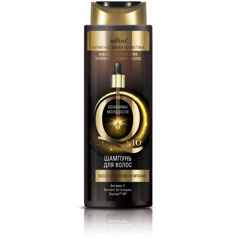 Bielita Коэнзимы Молодости Q10 Шампунь д/волос Восст/пит 400мл