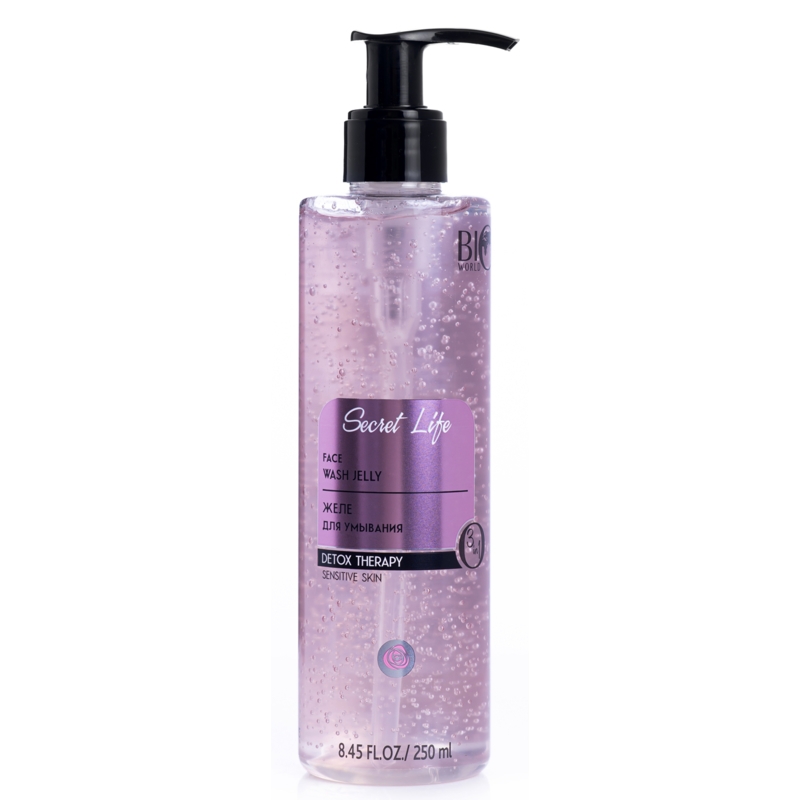 BIO WORLD Secret Life Detox Therapy Желе д/умывания 250мл