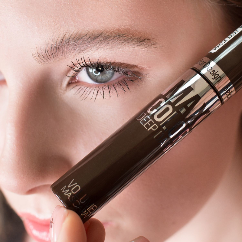 Belor Design Тушь MAXI COLOR Объемная шоколадная 