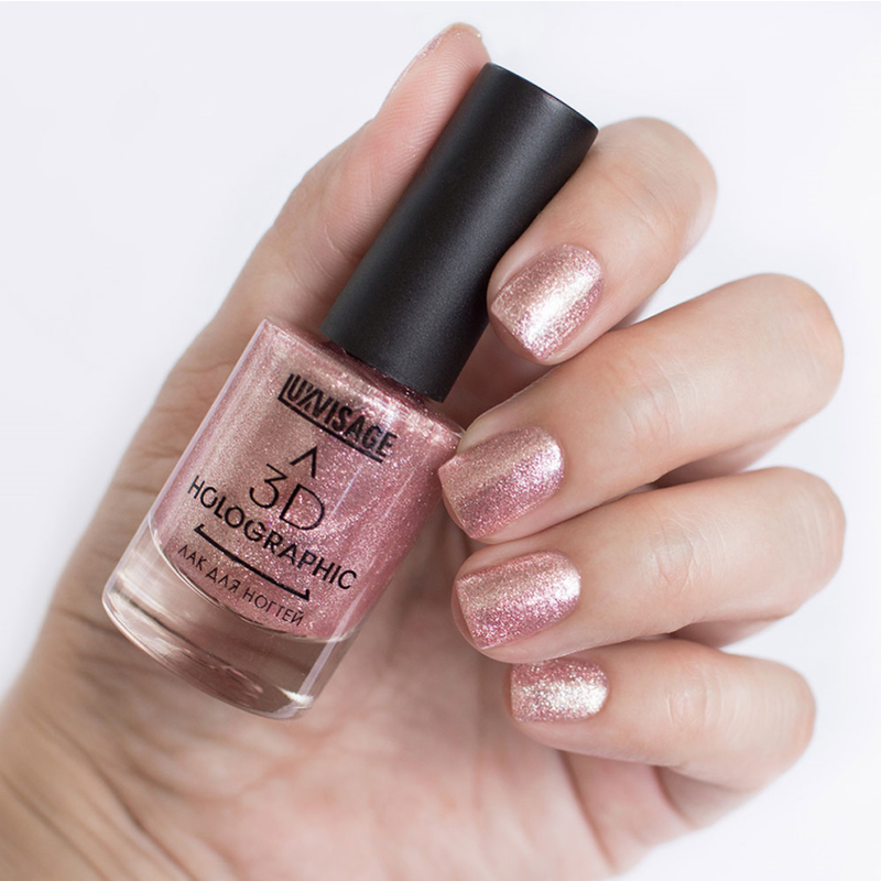 LUX visage Лак д/ногтей 3D Holographic тон 705