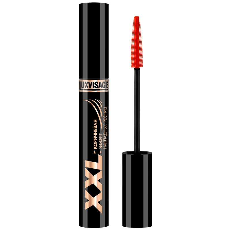 LUX visage Тушь XXL Суперобъем-Эффект Накладных ресниц Коричневая