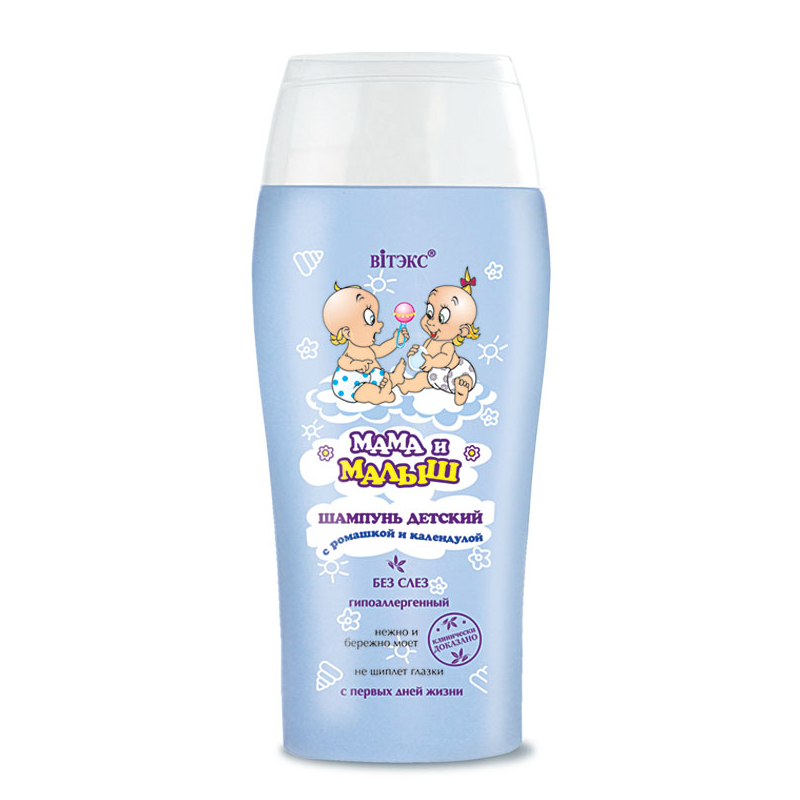 Biтэкс Мама и Малыш Шампунь Детский без слез 300мл