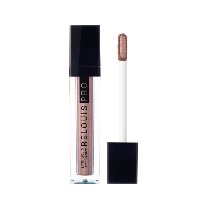 Relouis Тени д/век жидкие сатиновые PRO Satin Liquid Eyeshadow тон 22 Bronze N'Roses