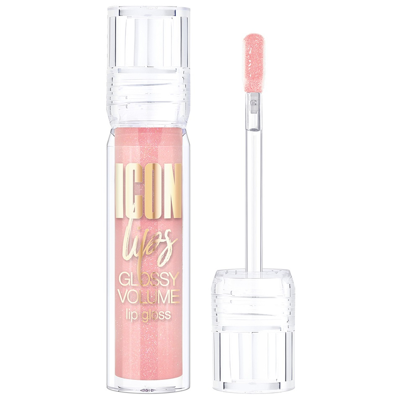 LUX visage Блеск д/губ с эффектом объема ICON lips glossy volume 509  Powder Rose