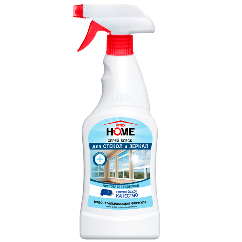 Biтэкс HOME Спрей-Блеск для стекол и зеркал 500мл